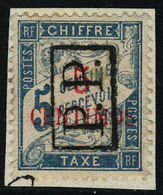 Fragment N° 18. 5c /5c Bleu, PP Sur Fragment. T.B. - Altri & Non Classificati