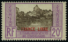 Neuf Avec Charnière N° 140/9, La Série France Libre, T.B. - Sonstige & Ohne Zuordnung