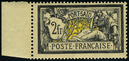 Neuf Sans Charnière N° 33a, 2f Merson Violet Foncé Et Jaune, T.B. - Andere & Zonder Classificatie