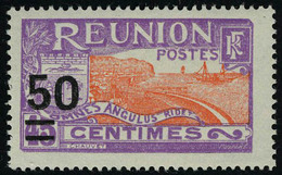 Neuf Avec Charnière N° 123A, 50 Sur 45c Violet Et Orange T.B.  Signé Brun - Otros & Sin Clasificación