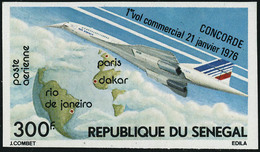 Neuf Sans Charnière N° 151. 300f Concorde, 1ex Non Dentelé + Le Même En épreuve De Luxe. T.B. - Altri & Non Classificati