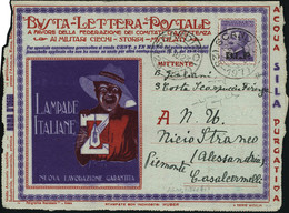 Lettre N°10. 50c Violet BLP Type II S/Lettre Oblitérée Scandi. T.B. Signé + Certificat Raybaudi. Sassone. - Autres & Non Classés