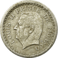 Monnaie, Monaco, Louis II, 2 Francs, Undated (1943), Paris, TB+, Aluminium - 1922-1949 Louis II