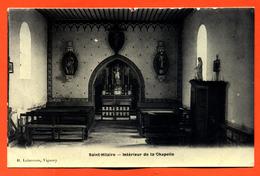 CPA Glaçée 52 Vignory " Saint Hilaire - Intérieur De La Chapelle " - Vignory