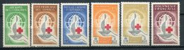 1963- GRANDES SERIES- RED CROSS-CROIX ROUGE -M.N.H.  - 6 VAL.LUXE !! - Unclassified