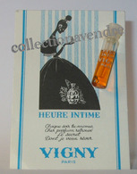 VIGNY : Heure Intime, Rare Tube Sur Carte, Bon état - Miniatures (sans Boite)
