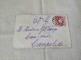 PORTUGAL CIRCULATED COVER  D. LUIZ STAMP WITH 2ª EXPEDIÇÃO CANCEL UNKNOWN DATE - Lettres & Documents