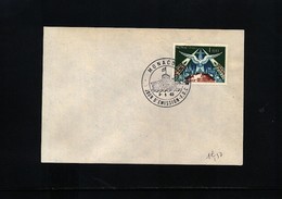 Monaco 1963  Michel 734 FDC - Lettres & Documents