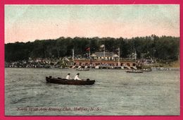 Halifax - North West Arm Rowing - Aviron - Barque - Animée - N.S. - Colorisée - Halifax