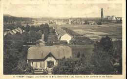 Vincey  Les Cités  De La Socièté  Cotonnière  Les Ecoles , La Cie Lorraine Et Les Tubes - Vincey