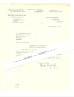 JERSEY - Lettre à Entête - BARTON MAYTHEW & Co , Chartered Accountants 1952 (jm) - Reino Unido
