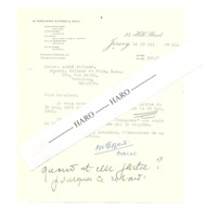 JERSEY - Lettre à Entête - LE MASURIER, GIFFARD & POCH, Laywers 1951 (jm) - Royaume-Uni
