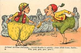 Themes Div-ref AA158- Illustrateurs - Illustrateur Chagny - Maghreb - Humour -danse - Danseur Et Danseuse - - Chagny