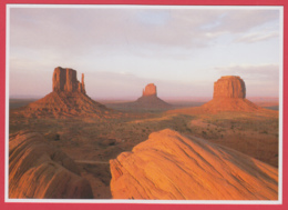 MONUMENT VALLEY - NAVAJO TRIBAL PARK * Photo Russ Finley* 2 SCANS - Monument Valley