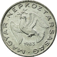 Monnaie, Hongrie, 10 Filler, 1983, Budapest, TTB, Aluminium, KM:572 - Hongrie