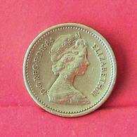 GREAT BRITAIN 1 POUND 1984 -    KM# 934 - (Nº27550) - 1 Pond