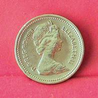 GREAT BRITAIN 1 POUND 1983 -    KM# 933 - (Nº27555) - 1 Pound