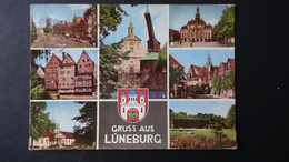 Germany - Gruß Aus Lüneburg - Mehrbildkarte - Um 1960 - Look Scans - Lüneburg