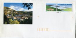 FRANCE ENVELOPPE ILLUSTREE RECTO / VERSO AGREE PAR LA POSTE LETTRE 20g. INAUGURATION DU VIADUC DE MILLAU - Pseudo-interi Di Produzione Privata