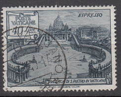 Vaticano - 1949 - Basiliche, Espresso 40 Lire - Eilsendung (Eilpost)