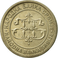 Monnaie, Serbie, 5 Dinara, 2003, TTB, Copper-Nickel-Zinc, KM:36 - Serbia