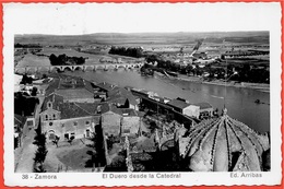 CPSM Espagne Espana Spain ZAMORA - El Duero Desde La Catedral ° Ed. Arribas - Zamora