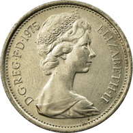 Monnaie, Grande-Bretagne, Elizabeth II, 5 New Pence, 1975, SUP, Copper-nickel - 5 Pence & 5 New Pence