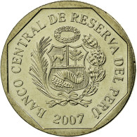 Monnaie, Pérou, 50 Centimos, 2007, Lima, SUP, Copper-Nickel-Zinc, KM:307.4 - Pérou