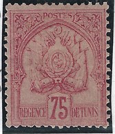 ⭐ Tunisie - YT N° 18 * - Neuf Avec Charnière - 1888 / 1893 ⭐ - Unused Stamps