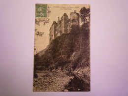 GP 2019 - 187  BOUSSAC  (Creuse)  :  Le Château Féodal Et La Petite Creuse   1922   XXX - Boussac