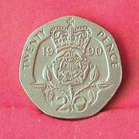 GREAT BRITAIN 20 PENCES 1990 -    KM# 939 - (Nº27586) - 20 Pence