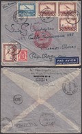 BELGIQUE PA 1+4 X2+7 X2+423 SUR LETTRE PAR AVION DE ANVERS 1939 VERS ARGENTINE (DD) DC-2056 - Cartas & Documentos