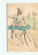 ILLUSTRATEUR - Henri BOUTET - Art Déco - Art Nouveau - Femme - Chapeau - Coiffure -mode - Bicyclette - Boutet