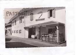 Carte Photo Véritable. 14 X 9.  -  AU  TOURNE - BRIDE  Hôtel-Restaurant -  Contamine-sur-Arve - Contamine-sur-Arve