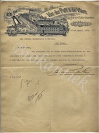 VAN DER PUTT & DE VLAM   Sigarenfabrikanten  EINDHOVEN  Brief Aan Scheurleer En Zonen 27 April 1903 - Niederlande