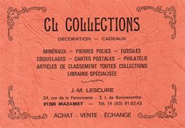 Delcampe - MAZAMET ( TARN )  CARTE COMMERCIALE  Achat Immédiat - Mazamet