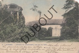 Postkaart - Carte Postale BORGWORM/WAREMME Chateau De Longchamps, Une Vue Du Parc 1905 (O23) - Waremme
