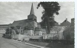 Delcampe - St Hubert - L'église St Gilles Et Monument Aux Morts - Photo Véritable 511 - Edition Lander - Saint-Hubert
