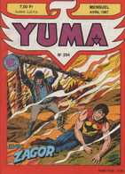 YUMA 294 BE LUG AVEC ZAGOR 04-1987 - Yuma