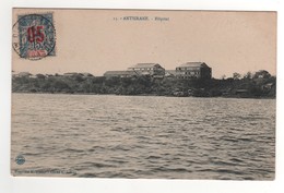 Timbre , Stamp   Yvert N° 22 Sur Cp , Carte , Postcard  Du 16/05/1913  Postée à Diego Suarez , Madagascar - Brieven En Documenten