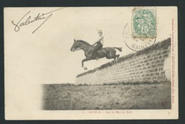 Saumur ( Cadre Noir )  Saut Du Mur Du Breil    - Gak12 - Casernes