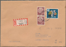 Nachlässe: 1948/1980 (ca.), Deutschland Nach 1945, Briefeposten Mit Einigen Hundert Großbriefen, Ein - Alla Rinfusa (min 1000 Francobolli)