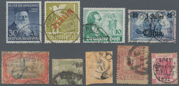 Nachlässe: 1850/ca. 1990, Sammlernachlass In 2 Kartons Hauptwert In Einer Sammlung Alle Welt Auf Sel - Vrac (min 1000 Timbres)