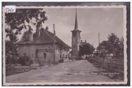 DISTRICT D'ECHALLENS /// POLIEZ LE GRAND - EGLISE ET CURE - TB - Échallens