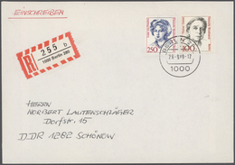 Nachlässe: BUND/BERLIN-PARTIE 1949/1989, Saubere Sammlungspartie In Zwei Alben, Dabei Bund Wohlfahrt - Lots & Kiloware (mixtures) - Min. 1000 Stamps