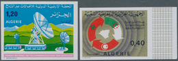 Algerien: 1974/1986, Lot Of 876 IMPERFORATE (instead Of Perforate) Stamps MNH, Showing Various Topic - Algérie (1962-...)