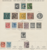 Australische Staaten: 1853/1920 (ca.), Australian States And Some Commonwealth Of Australia, Used Co - Sammlungen