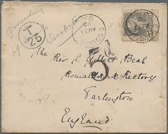 Canada: 1889/1948, Canada/Newfoundland, Group Of 25 Covers/cars, Incl. Attractive Frankings, Registe - Collections