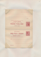 Cuba: 1879/1916 Postal Stationery Collection Of Approx. 140 Unused And Used Postal Stationery Postca - Other & Unclassified