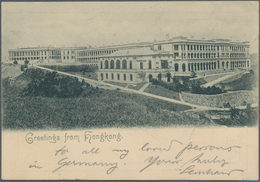 Hongkong: 1898/1925, Picture Postcards (68) With Mostly Hong Kong Views And Some China, QV To KGV Fr - Sonstige & Ohne Zuordnung